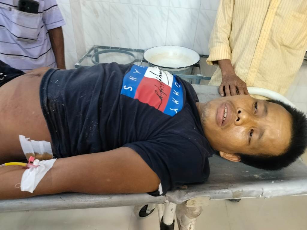 ভিলেজ কমিটির ভোট চলাকালীন গুলিবিদ্ধ তিপ্রামথা প্রার্থী