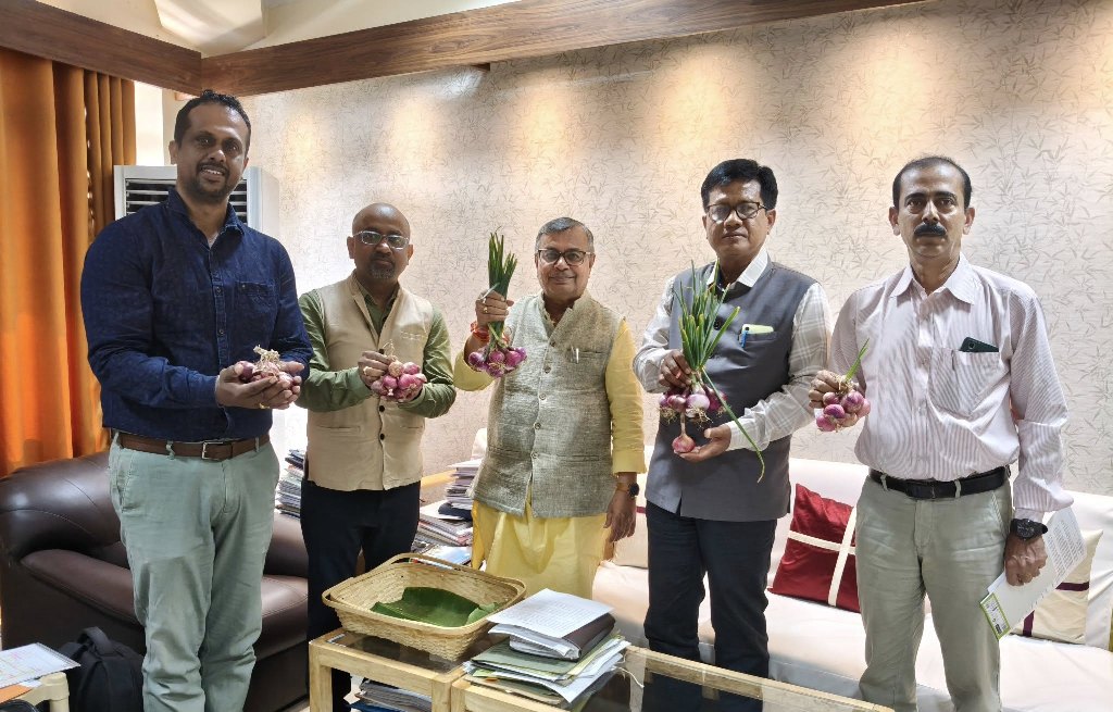 কৃষিতে আত্মনির্ভরতার নতুন দিগন্ত, রাজ্যে বৃহৎ পরিসরে পেঁয়াজ চাষ 