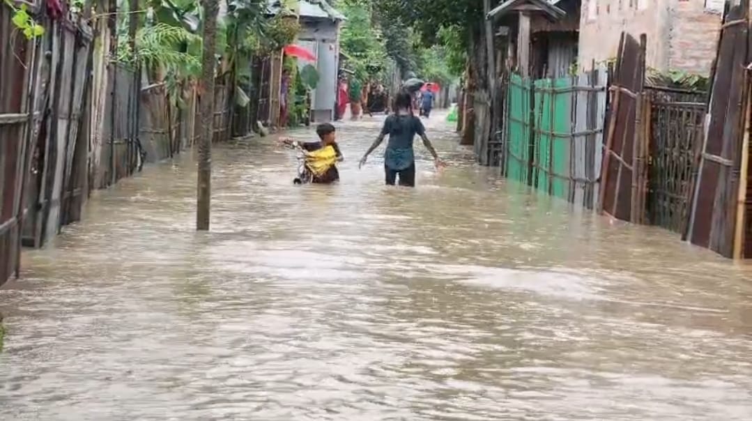রাজ্যজুড়ে বন্যায় ব্যাপক ক্ষয়ক্ষতি, ত্রাণ শিবিরে আশ্রয় ২,৫৮৯ জন মানুষ