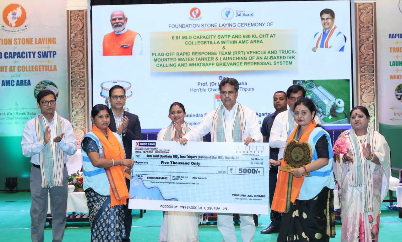 নাগরিকবান্ধব আগরতলা গড়ে তোলাই লক্ষ্য : মুখ্যমন্ত্রী