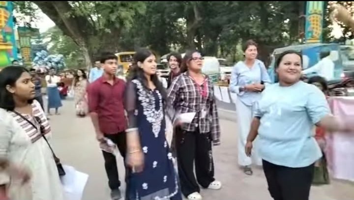 জ্ঞানেশ কুমারের পদত্যাগের দাবিতে বিক্ষোভ পড়ুয়াদের 