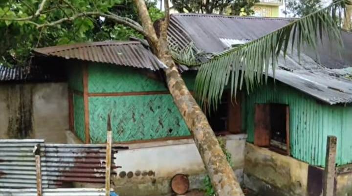 কালবৈশাখীর তাণ্ডবে ব্যাপক ক্ষতিগ্রস্ত জোলাইবাড়ি