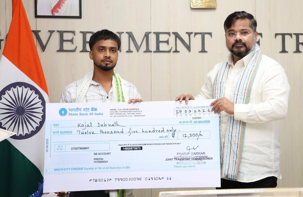 আট জনকে রাহ-বীর পুরস্কারে সম্মানিত করলেন পরিবহণমন্ত্রী