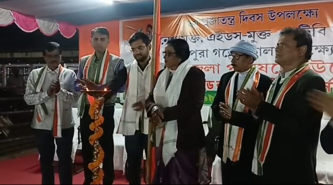 নেশা বিরোধী বার্তায় খোয়াইয়ে শুরু নকআউট ক্রিকেট টুর্নামেন্ট