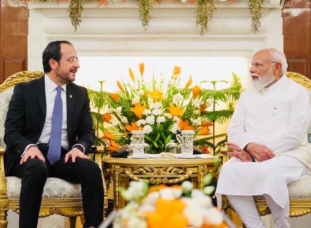 ভারত-সাইপ্রাস সম্পর্ক কৌশলগত অংশীদারিত্বে দ্বিগুণ হবে বিনিয়োগ : প্রধানমন্ত্রী