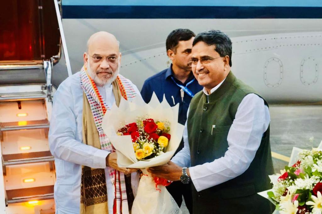 দু'দিনের রাজ্য সফরে কেন্দ্রীয় স্বরাষ্ট্রমন্ত্রী 