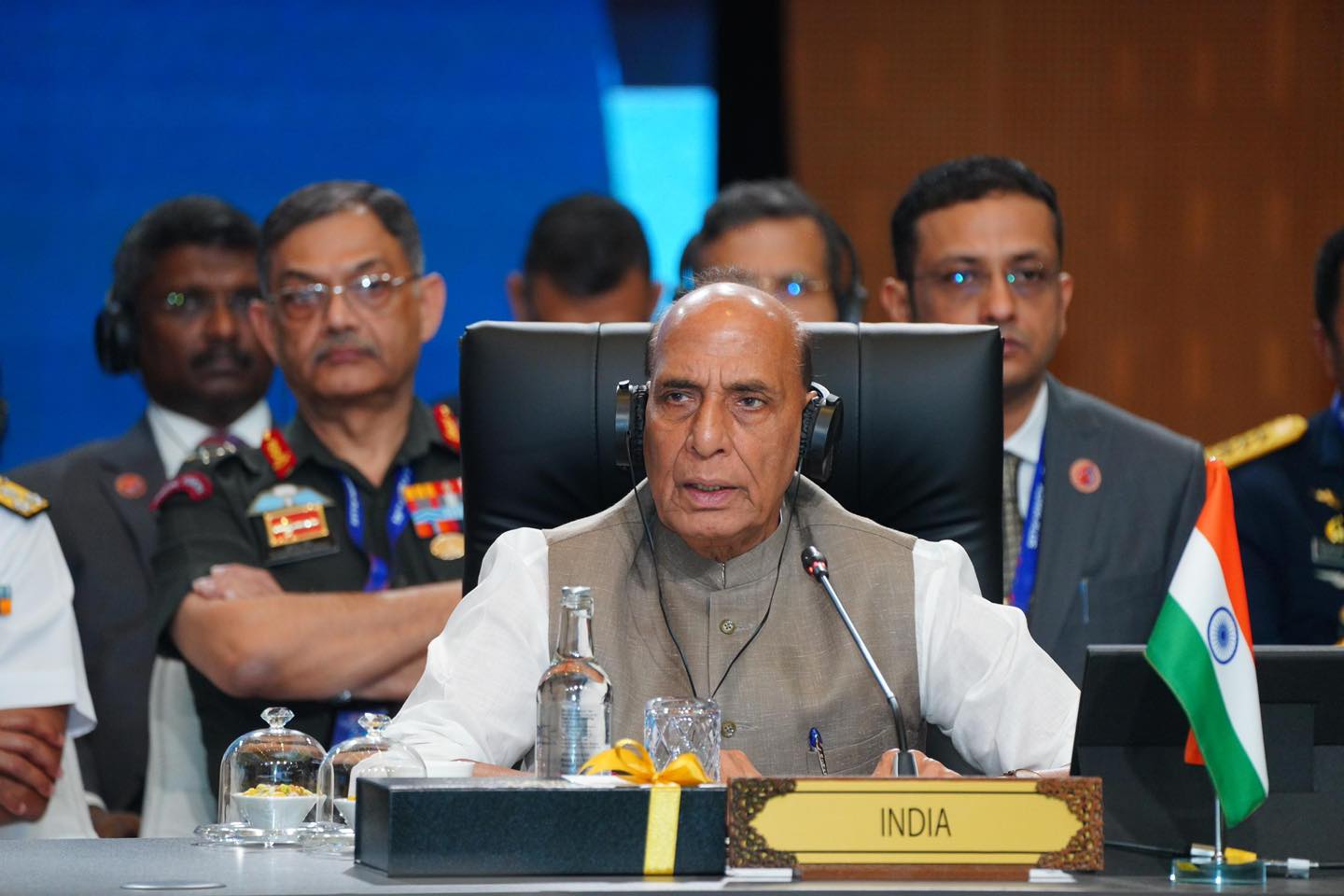 সীমান্ত রক্ষায় ‘হিমবীর’দের অবদান প্রশংসনীয় : রাজনাথ সিং