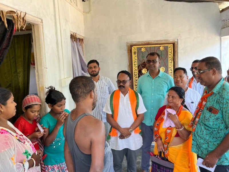 আশারামবাড়ীতে এনডিএ প্রার্থীদের সমর্থনে ঝড়ো প্রচার বিজেপির  