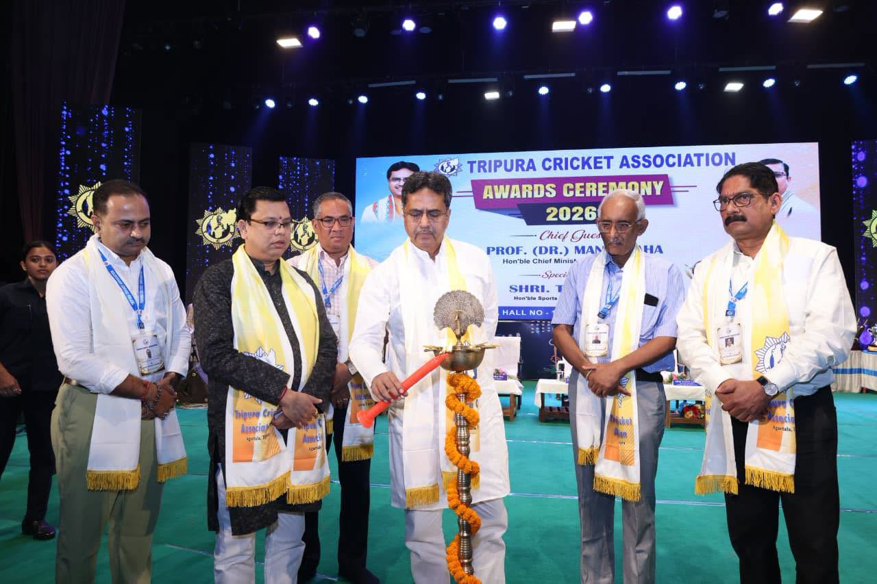 ত্রিপুরার ক্রিকেট অ্যাকাডেমি প্রশিক্ষণের বিশেষ কেন্দ্র হয়ে উঠবে : মুখ্যমন্ত্রী 