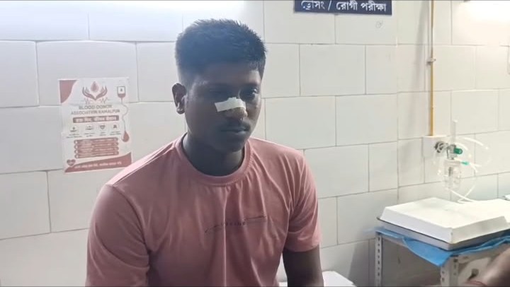 বন্ধু মথার হামলায় হাসপাতালে বিজেপি কর্মীরা
