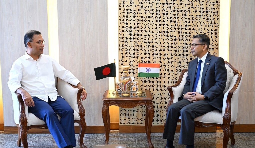 তারেক রহমানের সঙ্গে সৌজন্য সাক্ষাৎ প্রণয় বর্মার