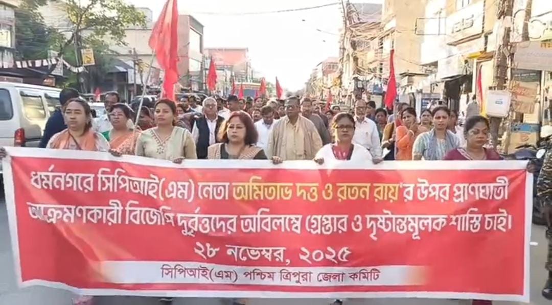 মানুষের সমর্থন হারিয়ে এখন দিশেহারা বিজেপি সরকার : মানিক