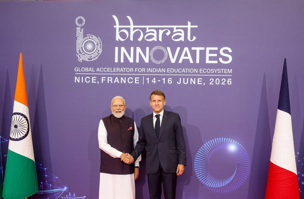 বিশ্বব্যাপী উদ্ভাবনের ক্ষেত্রে অগ্রভাগে রয়েছে এখন ভারত : ম্যাক্রোঁ