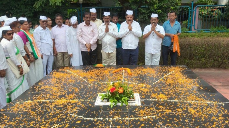 রাজ্যেও 'ভারত ছাড়ো' আন্দোলন দিবস পালন কংগ্রেসের 