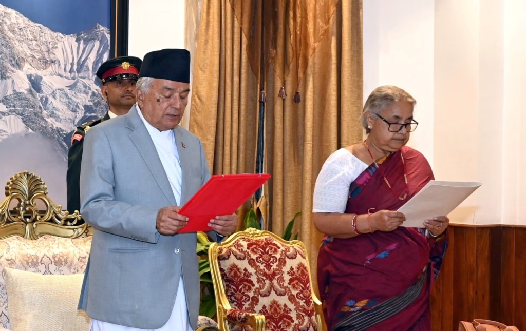 নেপালের প্রধানমন্ত্রী হিসেবে শপথ নিলেন সুশীলা কার্কি