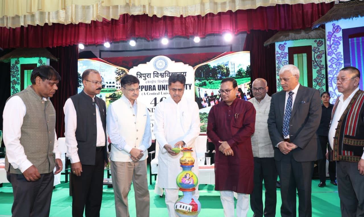 রাজ্যের উচ্চশিক্ষার বিকাশের সঙ্গে গভীরভাবে যুক্ত ত্রিপুরা বিশ্ববিদ্যালয় : মুখ্যমন্ত্রী