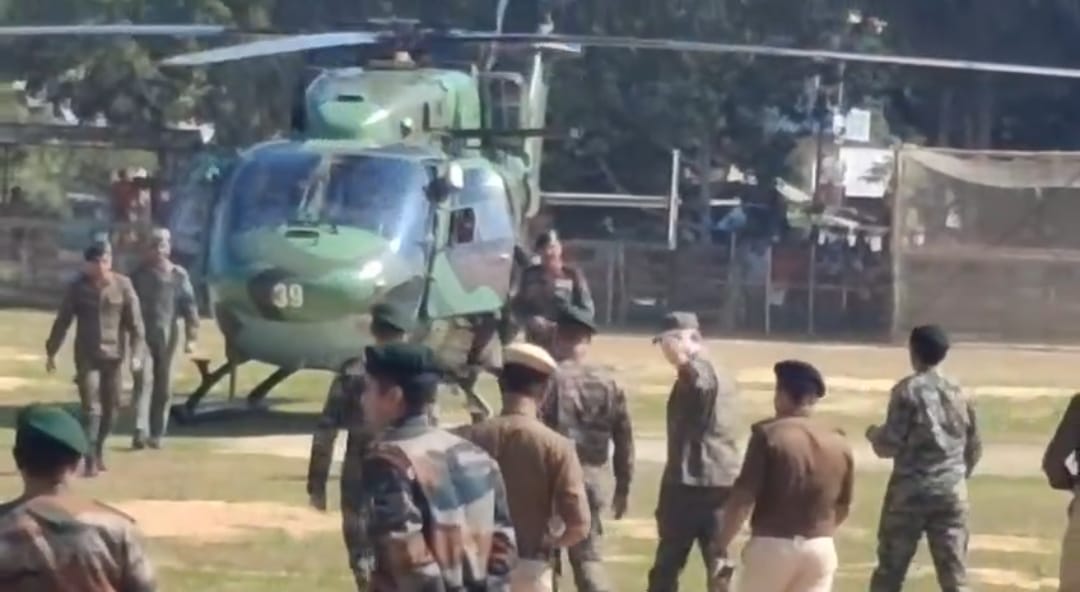 রাজ্যের সীমান্ত পরিস্থিতি দেখতে এলেন সেনাবাহিনীর লেফটেন্যান্ট জেনারেল