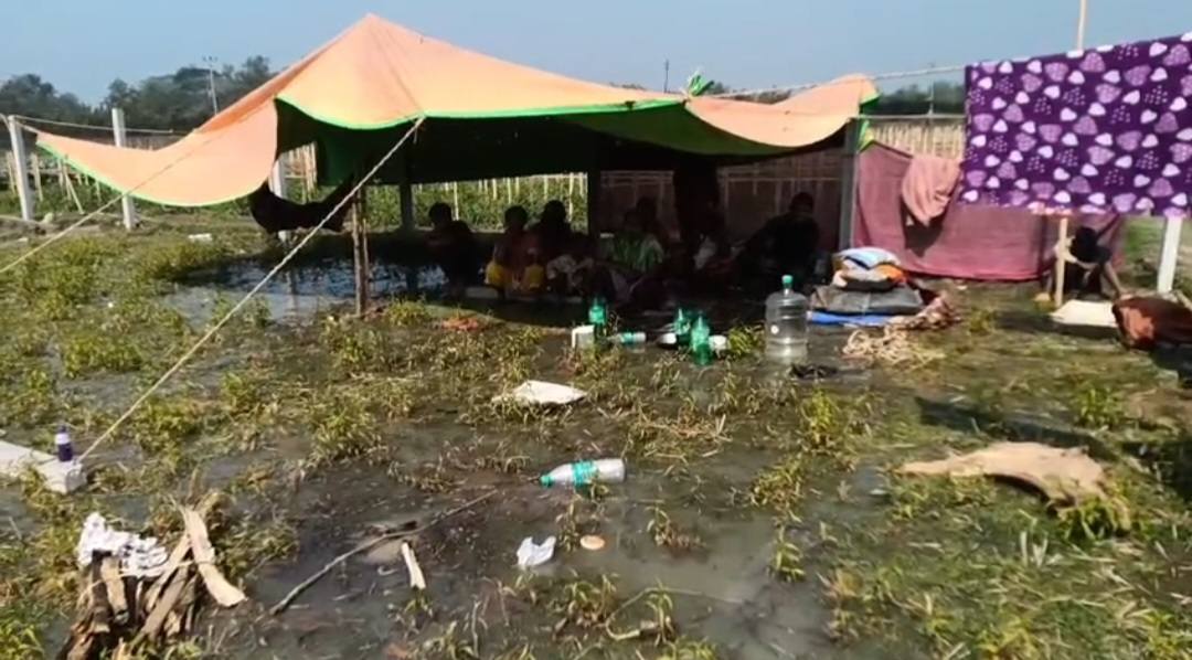 উচ্ছেদ পরিবারদের পুনর্বাসন ঘিরে উত্তেজনা জয়পুরে