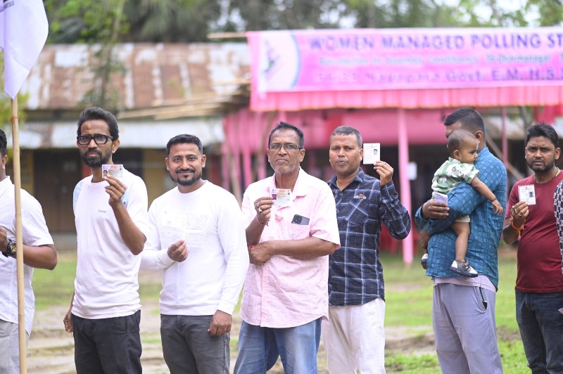 ধর্মনগরে ভোট পড়েছে ৮০.০৪ শতাংশ