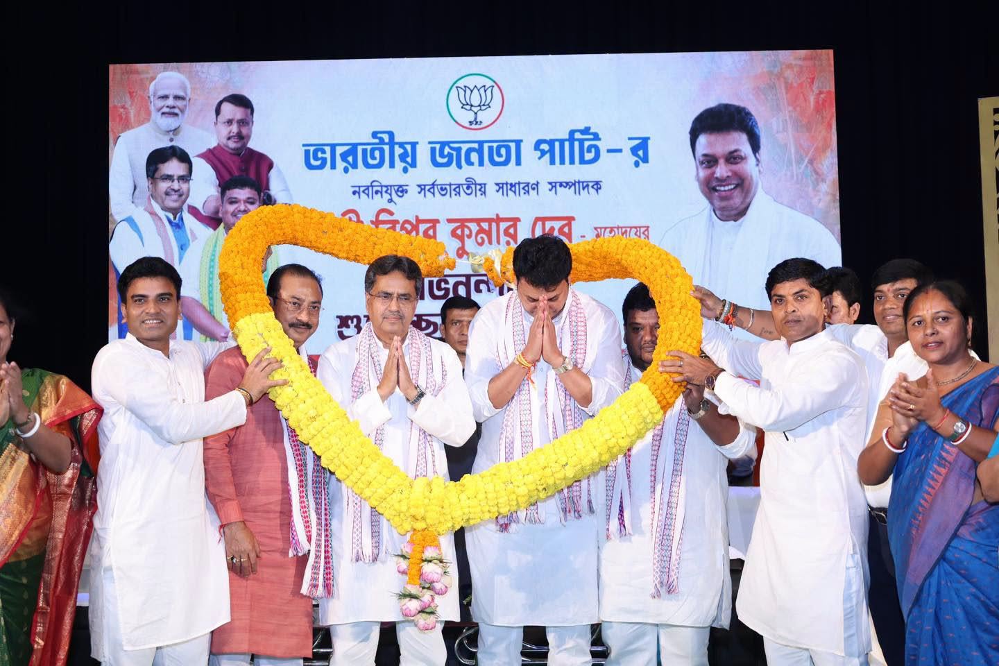 মানুষের জন্য কাজ করাই মূল লক্ষ্য বিজেপির : মুখ্যমন্ত্রী 