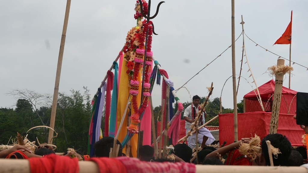 রাজ্যজুড়ে ঐতিহ্যবাহী গড়িয়া পূজা