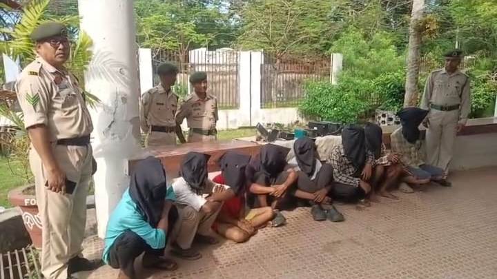 সরকারি অফিসে চুরিকাণ্ডে পুলিশের জালে ৯ জনের গ্যাং