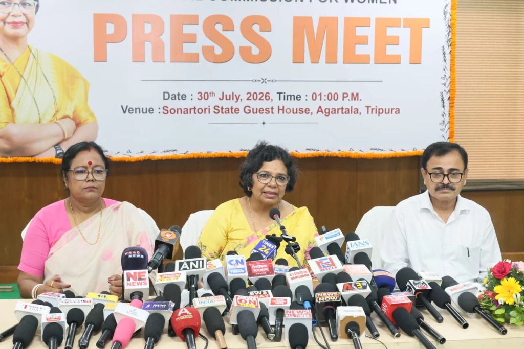 ত্রিপুরার মহিলাদের বিভিন্ন ক্ষেত্রে সাফল্য প্রশংসনীয় : জাতীয় চেয়ারপার্সন