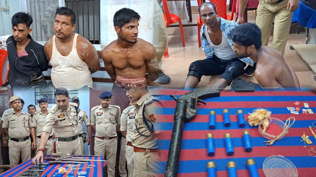 অস্ত্রসমেত পুলিশের জালে পাঁচ কুখ্যাত ডাকাত